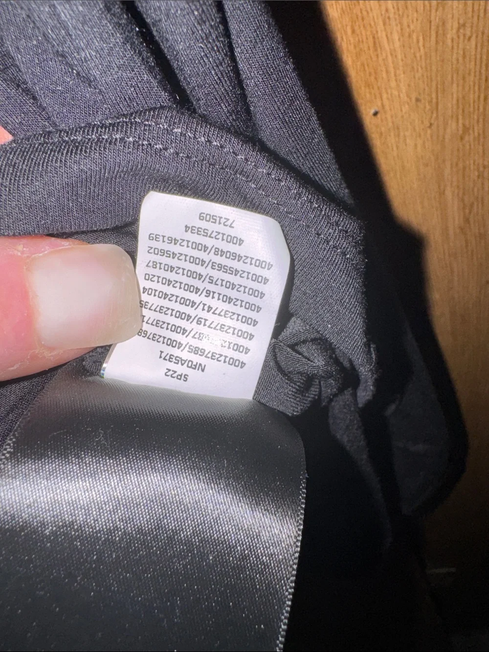 The North Face breathable zip
